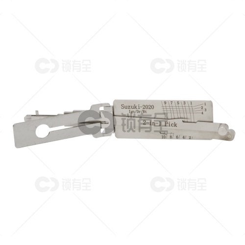 李志勤-SUZUKI-2020铃木汽车锁读齿开启工具-平铣 李氏二合一