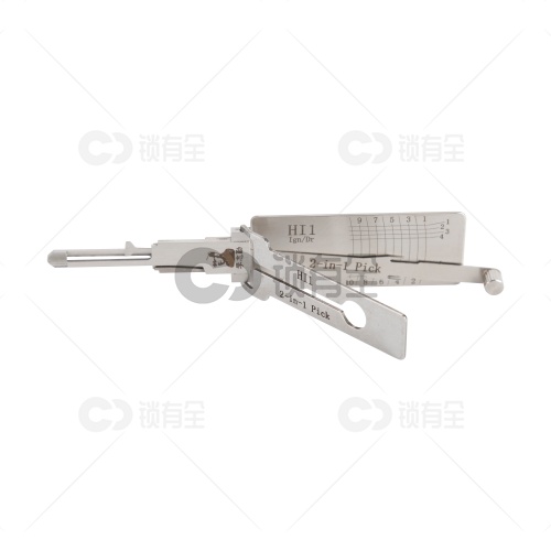 李志勤-HI1日野卡车汽车锁读齿开启工具-平铣 李氏二合一