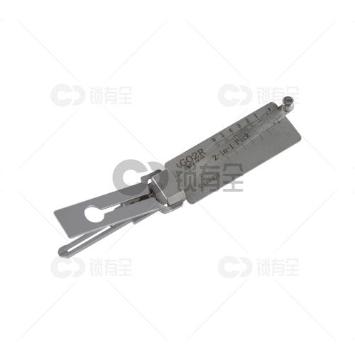 李志勤-GO2R日本民用高尔门锁读齿开启工具-平铣 李氏二合一