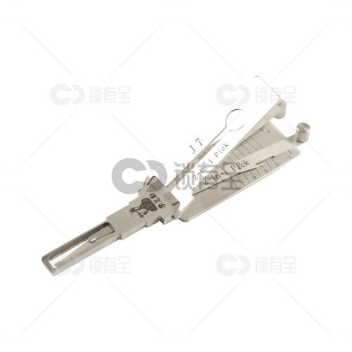 李志勤-J7解放大货车汽车锁读齿开启工具-内铣 李氏二合一