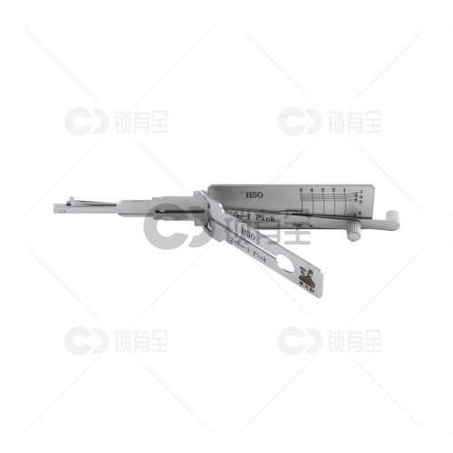 李志勤-H50/FO14老款福特汽车锁读齿开启工具-平铣  喷砂版 李氏二合一