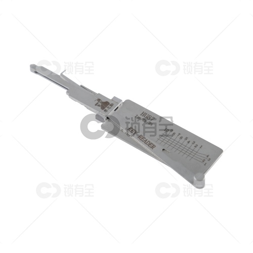 李志勤-HU87铃木直读汽车锁读齿工具-平铣 喷砂版 李氏二合一