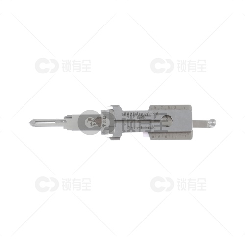 李志勤-MAZDA2024-SM马自达汽车锁读齿开启工具-平铣  李氏二合一