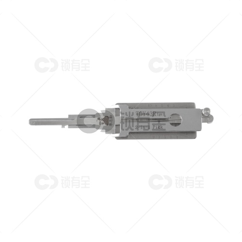 李志勤-TOY43R丰田斯巴鲁点火专用汽车锁读齿开启工具-平铣  李氏二合一