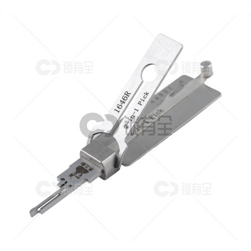 李志勤-1646R美国邮箱锁民用锁读齿开启工具-平铣  李氏二合一