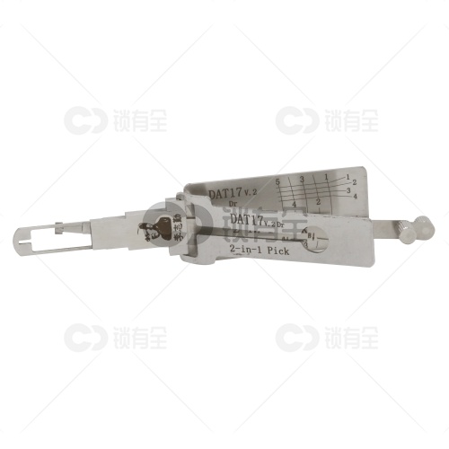 李志勤-DAT17斯巴鲁汽车锁读齿开启工具-侧铣 李氏二合一