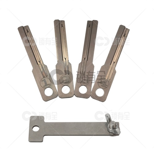 合金钢免导针锡纸软硬快开工具【卡巴四件套】