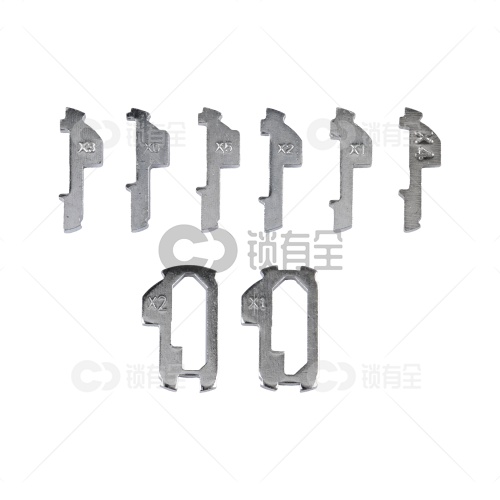 HON66-本田锁片-340片/盒-铜 修锁弹簧片 锁簧