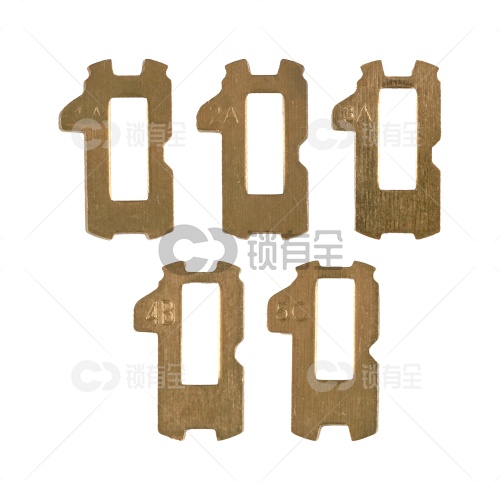 MAZ24-马自达锁片-200片/盒-铜 修锁弹簧片 锁簧