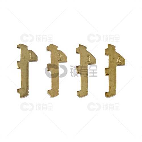 HY22-新现代起亚内铣锁片-200片/盒-铜 修锁弹簧片 锁簧 瑞纳 