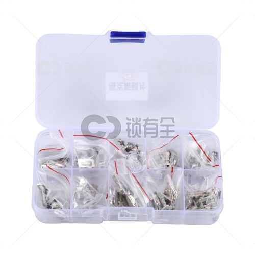 HU101-福特福克斯锁片-200片/盒-铜 修锁弹簧片 锁簧 嘉年华 致胜 翼博