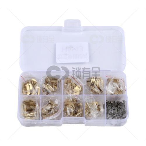 欧宝外齿锁片-180片/盒/铜 修锁弹簧片 锁簧