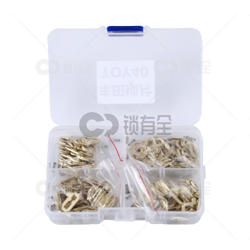 TOY40-丰田单面齿锁片-200片/盒-铜 凯美瑞皇冠智能款修锁弹簧片