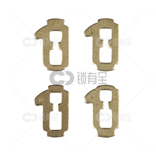 TOY40-丰田单面齿锁片-200片/盒-铜 凯美瑞皇冠智能款修锁弹簧片
