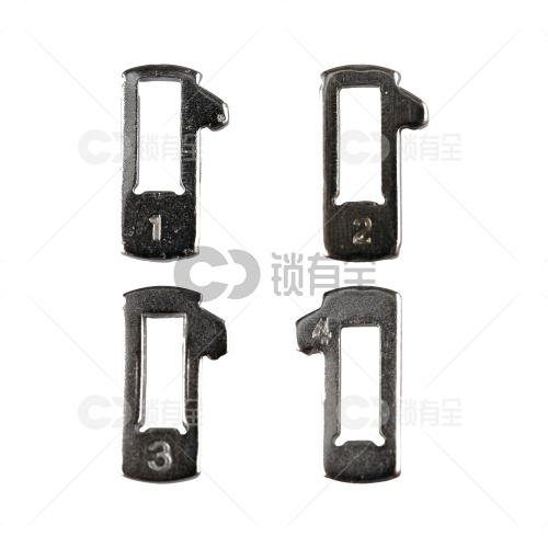 HYN11-现代伊兰特平铣锁片-200片/盒-铜 修锁弹簧片 锁簧