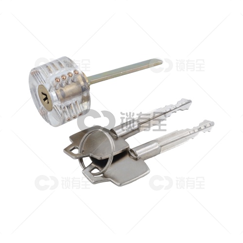 锁匠宝-透明十字练功锁