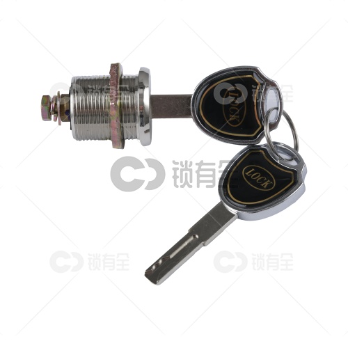 保险柜单边柱叶片锁 全新C级叶片锁 32型三代保险柜主锁 盾型钥匙 