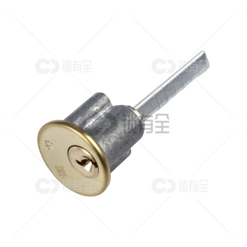 国力一字偏心单锁头 老式木门偏孔固历锁芯异形黄铜锁头老式二保险弹子门锁头带配件