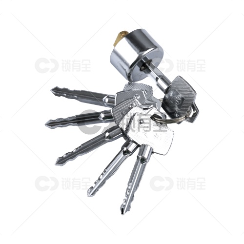 美琦自动18十字锁头(吸塑) 老式美心防盗门锁芯 外装单头锁芯