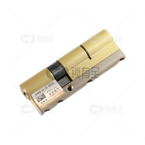 艾栖科隆超C级锁芯 多轨道防盗门锁芯 全铜锁芯+防暴力钢梁 配8把钥匙