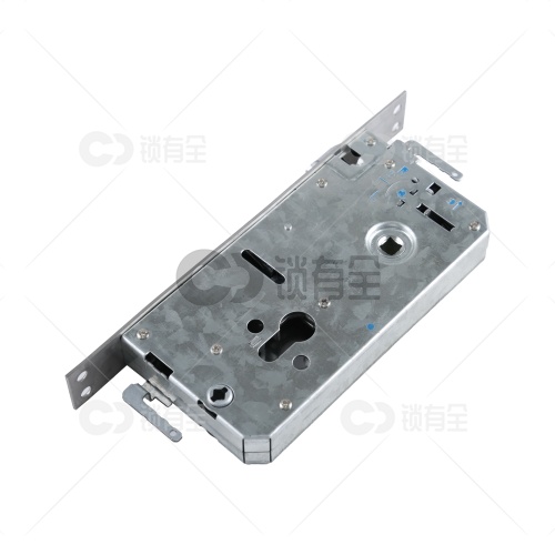 一档 钢面/铜舌-圆柱指纹锁体240*30 防盗门智能锁锁体 双快