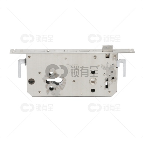 新款齿轮锁体 全不锈钢-扁柱指纹锁体240*24