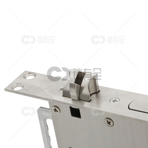 新款齿轮锁体 全不锈钢-扁柱指纹锁体240*24