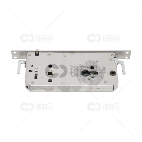 新款齿轮锁体 全不锈钢-扁柱指纹锁体240*24