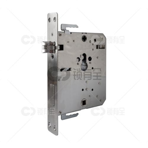 新款齿轮锁体 全不锈钢-王力-指纹锁锁体210*33