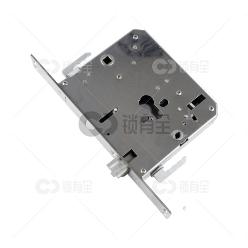 王力琪豪-240*33专用指纹锁密码锁电子锁 锁体   全304不锈钢 双快双活 防插静音 镜面精钢系列