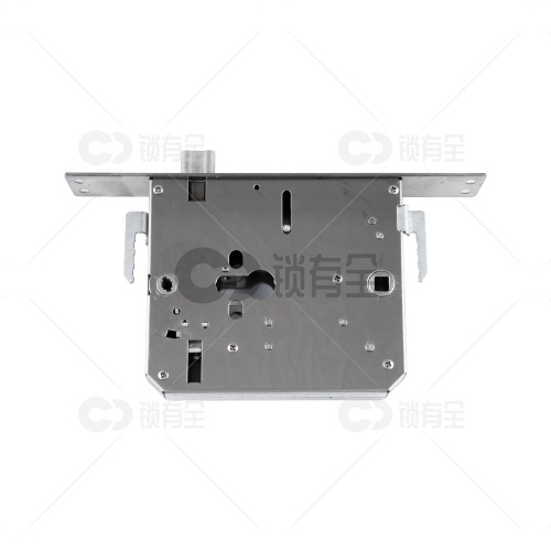 王力琪豪-240*33专用指纹锁密码锁电子锁 锁体   全304不锈钢 双快双活 防插静音 镜面精钢系列