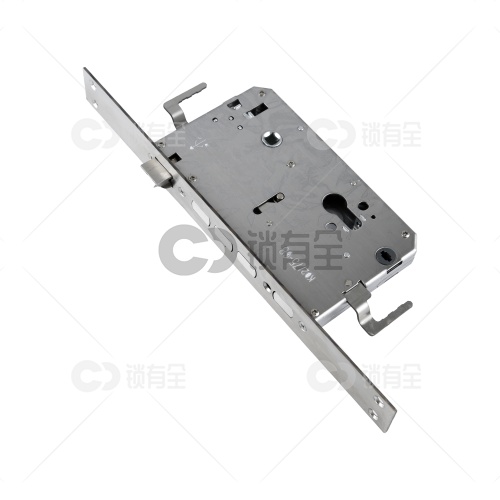 艾维特锁体中-35*330 专用指纹锁密码锁电子锁 防盗门7568锁体   全304不锈钢 双快双活 防插静音 镜面精钢系列