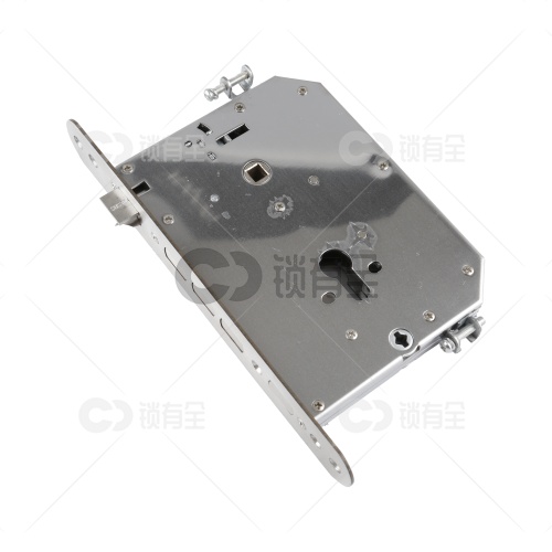 保德安九型-35*250 专用指纹锁密码锁电子锁 锁体   全304不锈钢 双快双活 防插静音 镜面精钢系列