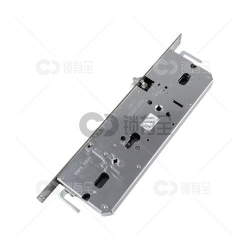 盼盼上品30x400mm方双 专用指纹锁密码锁电子锁防盗门6068锁体   不锈钢 双快双活 防插静音 镜面精钢系列