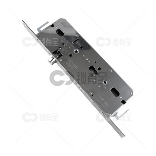 鸿顺锁体-35 * 437 专用指纹锁密码锁电子锁 锁体   全304不锈钢 双快双活 防插静音 镜面精钢系列