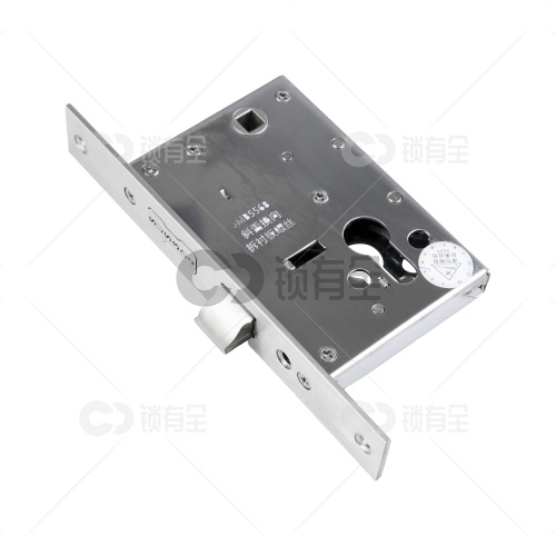 碧桂园专用防盗门指纹锁体28*184mm全自动电子智能锁两档双活双快