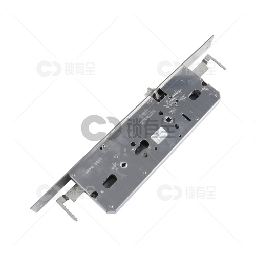 异形锁体-40*500 指纹锁密码锁电子锁防盗门6068锁体   全304不锈钢 双快双活 防插静音 镜面精钢系列