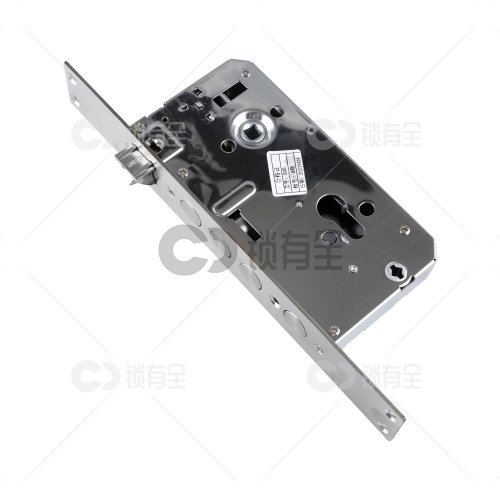 万嘉锁体-40*285 专用指纹锁密码锁电子锁 锁体   全304不锈钢 双快双活 防插静音 镜面精钢系列