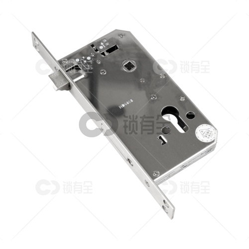 恒大锁体-240*22方双 6068专用指纹锁密码锁电子锁 锁体   全304不锈钢 双快双活 防插静音 镜面精钢系列