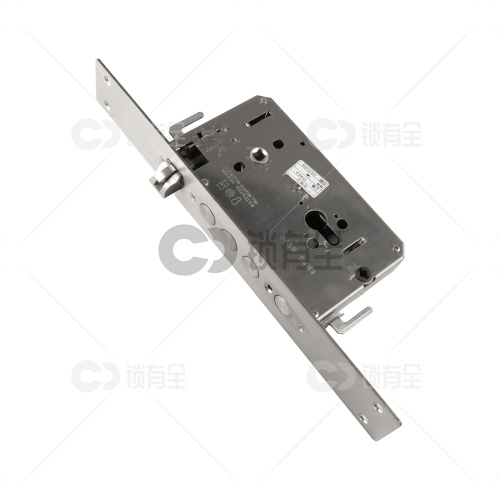 睿祺锁体-50*350指纹锁密码锁电子锁防盗门锁体   全304不锈钢 双快双活 防插静音 镜面精钢系列