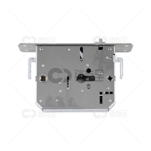 王力锁体 全钢-33*210方双 指纹锁密码锁电子锁防盗门锁体-有钩 半开叉通芯双活双快不锈钢