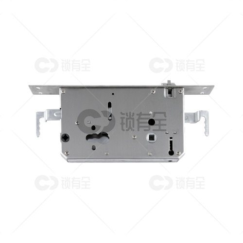 新款小帅锁体全钢-24*260/236方双 指纹锁密码锁电子锁防盗门锁体-有钩 半开叉通芯双活双快不锈钢