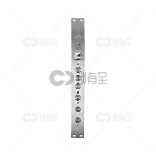 霸王锁体-40*388全钢齿轮 方双 指纹锁/机械锁两用锁体-有钩 不带快锁功能