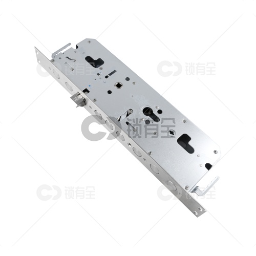 霸王锁体-40*388全钢齿轮 方双 指纹锁/机械锁两用锁体-有钩 不带快锁功能