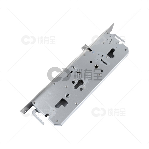 霸王锁体-40*388全钢齿轮 方双 指纹锁/机械锁两用锁体-有钩 不带快锁功能