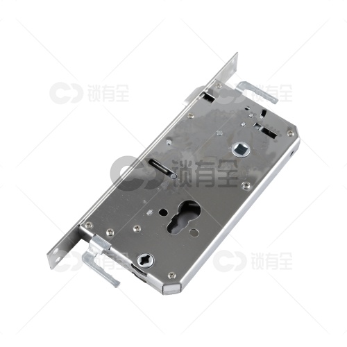 扁柱锁体-240*24全钢-可拆勾  指纹锁密码锁电子锁防盗门6068防卡指纹锁密码锁电子锁防盗门扁柱 双快双活 工字钢舌通芯不锈铁