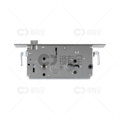 扁柱齿轮锁体-240*24全钢齿轮锁体-可拆钩 方双2.5-B级   半开叉通芯双快双活不锈铁 防撞防卡