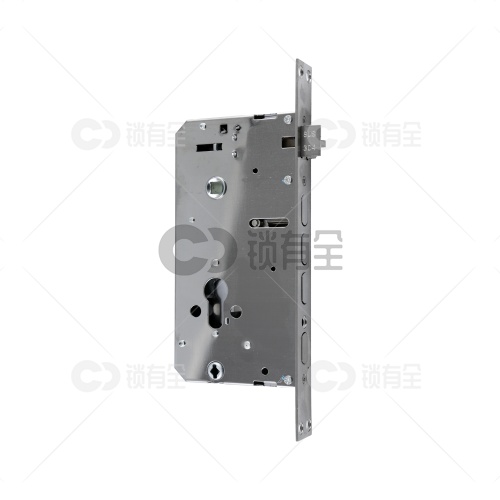 扁柱锁体-240*24全钢-无钩 指纹锁密码锁电子锁防盗门6068防卡通芯双活双快不锈钢