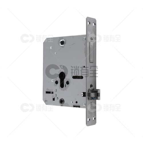 王力锁体-33*210全钢防卡-无钩 方双  半开叉通芯双活双快不锈钢