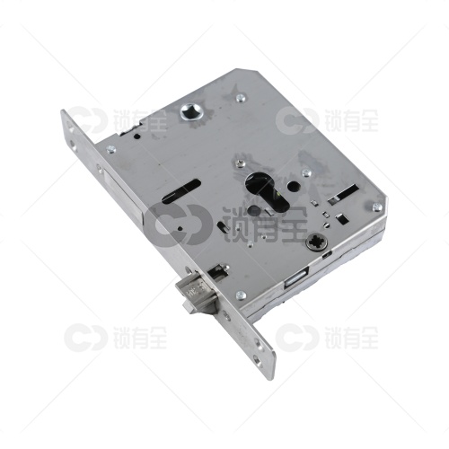 王力锁体-33*210全钢防卡-无钩 方双  半开叉通芯双活双快不锈钢